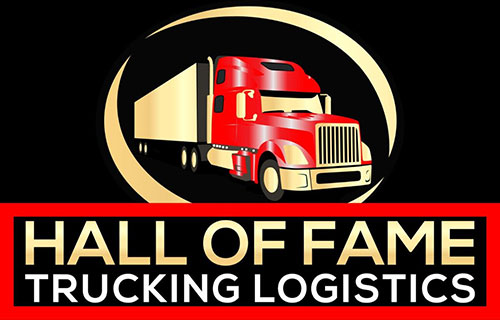 logo hall of fame trucking logistics
